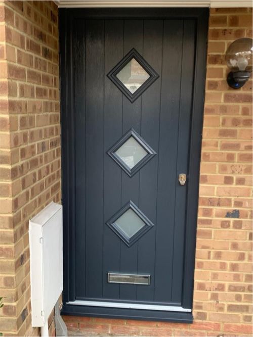 Composite front door in Hertfordshire