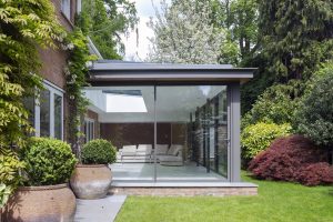 Visoglide sliding door outside view